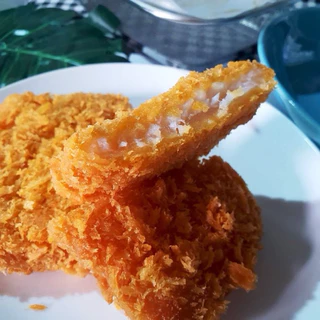 สเต็กปลาดอลลี่ชุบเกล็ดขนมปัง 1 กิโลกรัม (10ชิ้น) | BREADED PANGASIUS DORY STEAK