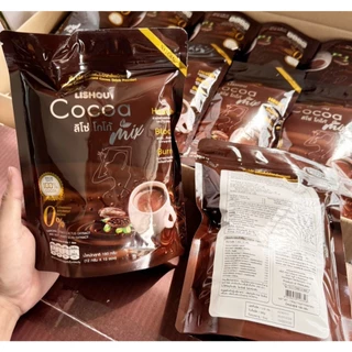 แพคเกจใหม่ (แบบห่อ) ลิโซ่ โกโก้ Lishou Cocoa ขนาด 15ซอง