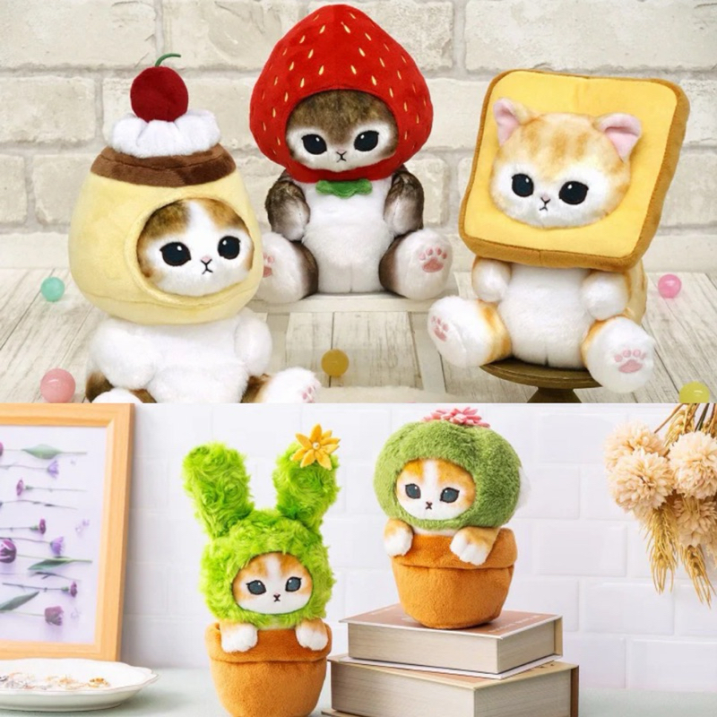 New! Mofusand ตุ๊กตา แมว cactus ใหม่ล่าสุด ฮิตสุด ของแท้ จากญี่ปุ่น mofusun mofusan โมฟูซัน โมฟูซัง Sanrio