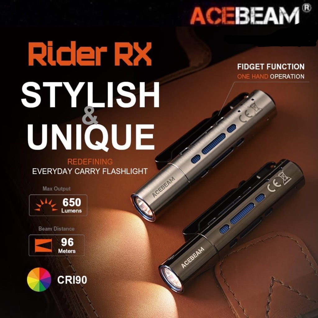 #ACEBEAM Rider RX EDC Flashlight