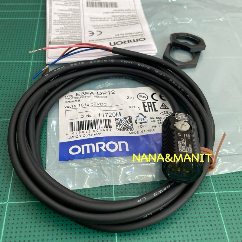E3FA-DP12 มีให้เลือก2เกรด PHOTOELECTRIC SENSOR พร้อมส่งในไทย