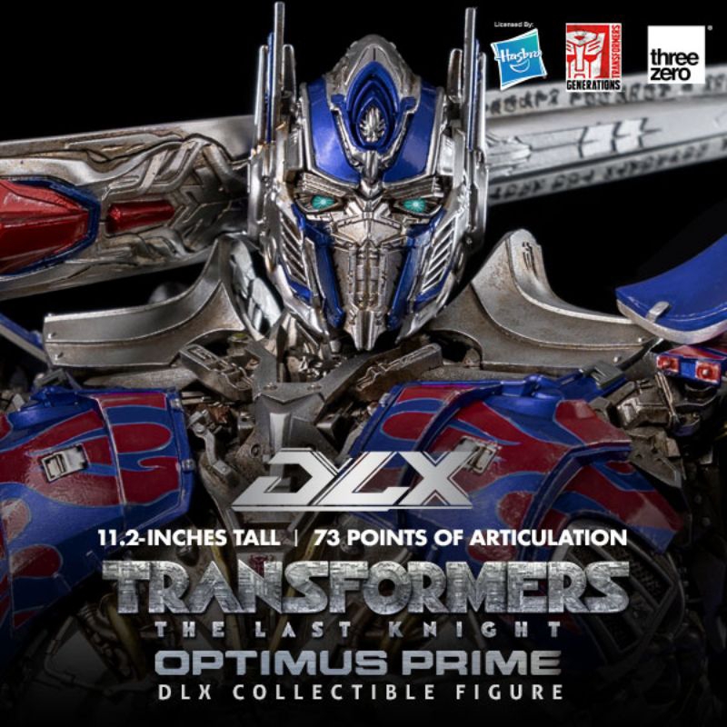 Threezero ~ Transformers : The Last Knight ~ DLX Optimus Prime ( Genuine authentic figure ✅ )