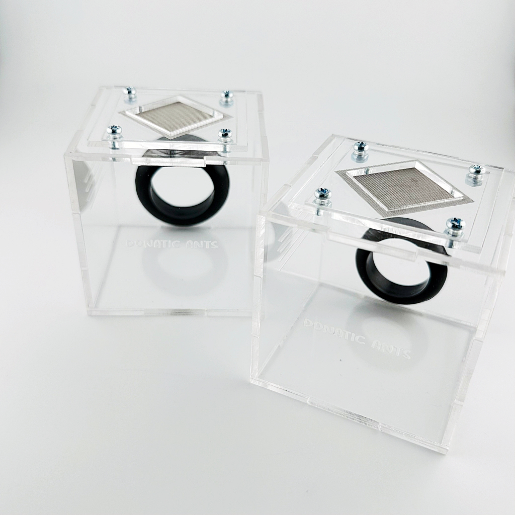 OW รังมดอะคริลิคสำเร็จรูป 70 x 70 mm สำหรับหลอดทดลอง 25 และ 30 mm - Donatic Ants - รูปที่ 2