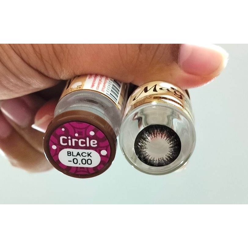 🔥คอนแทคเลนส์✨ขนาดบิ๊กอาย✨Black✨ Circle (Mayalens)