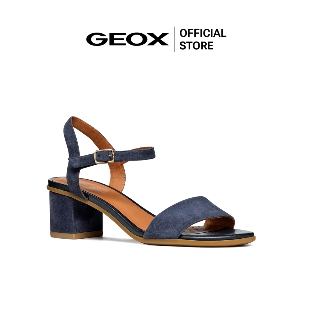 GEOX รองเท้าส้นสูงผู้หญิง รุ่น D AURELY 50 - NAVY SS24 (D25RXBC4002F_U4BLXX)