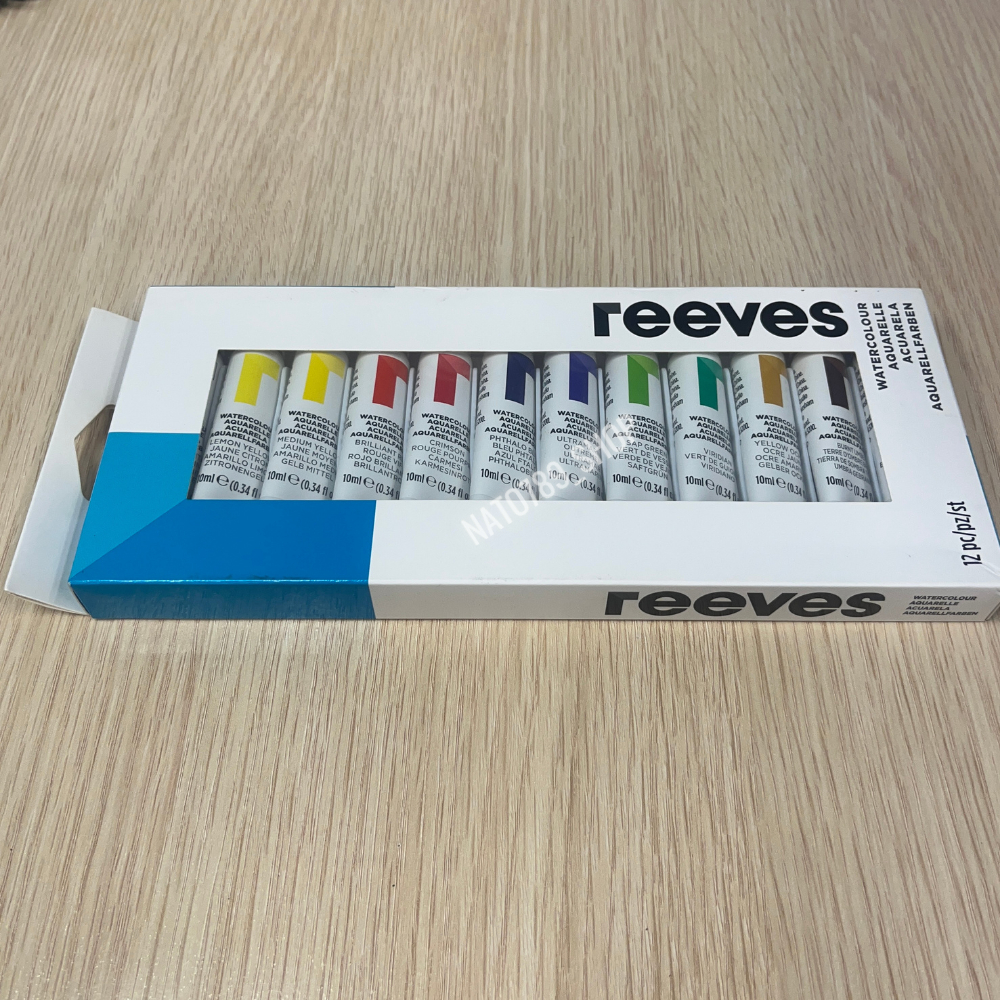 สีน้ำ Reeves 12 สี Water Colour set