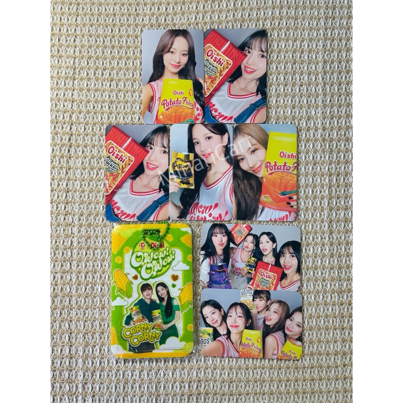 (พร้อมส่ง) การ์ด OISHI x TWICE ทไวซ์โออิชิ