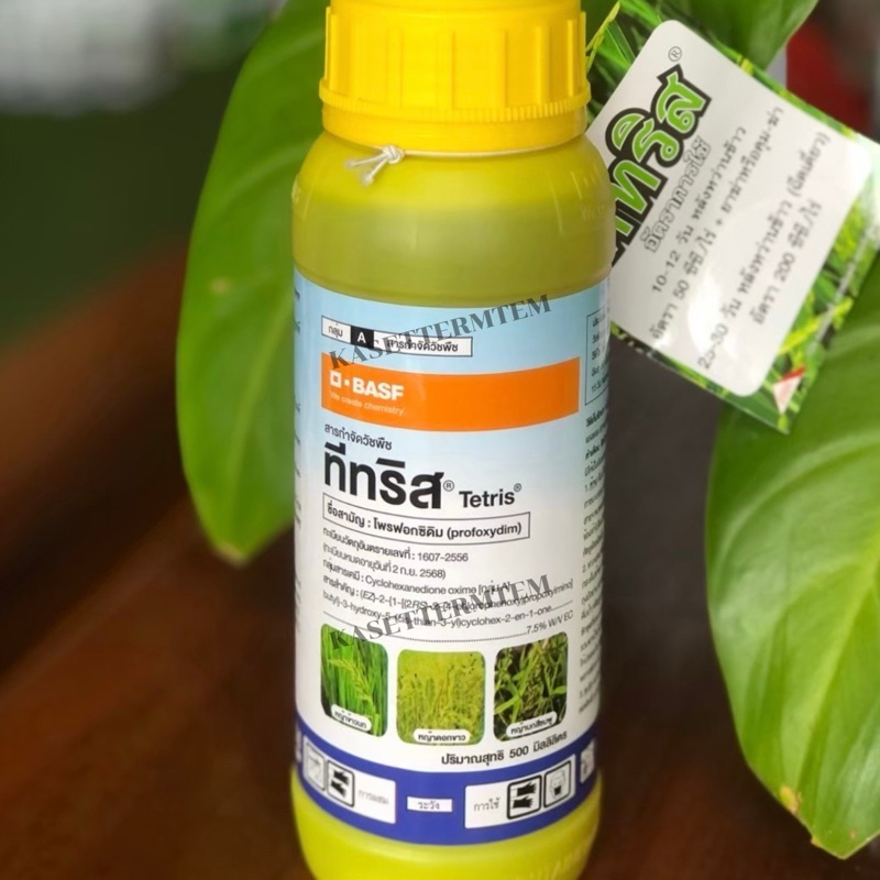 🌱ทีทริส🌱 กำจัดหญ้าข้าวนก ดอกขาว หางม้า หญ้ารวง หญ้าเดือย หญ้ากระดูกไก่ ในนาข้าว ❌ตายแน่ ตายชัวร์❌