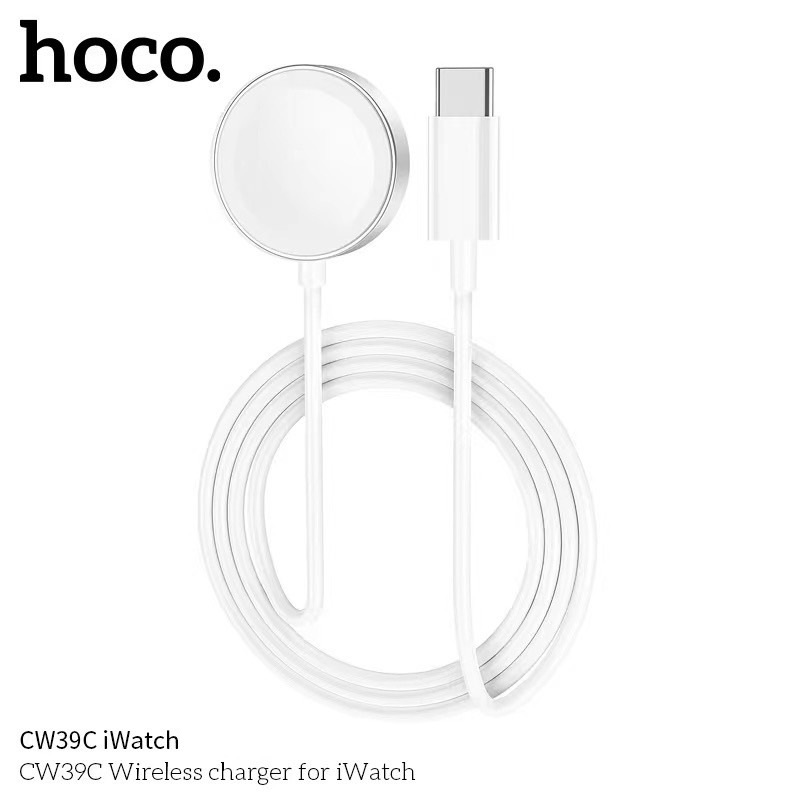 HOCO CW39 สายชาร์จ iWatch รองรับการชาร์จ Series SE,1,2,3,4,5,6,7,8 และ 9