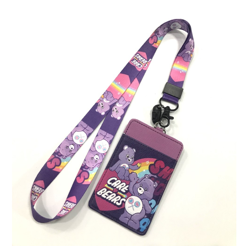 CAR BEAR  ที่ใส่บัตร พร้อมสายคล้องคอ ลาย แคร์แบร์  งานดี สวยงาม MNN