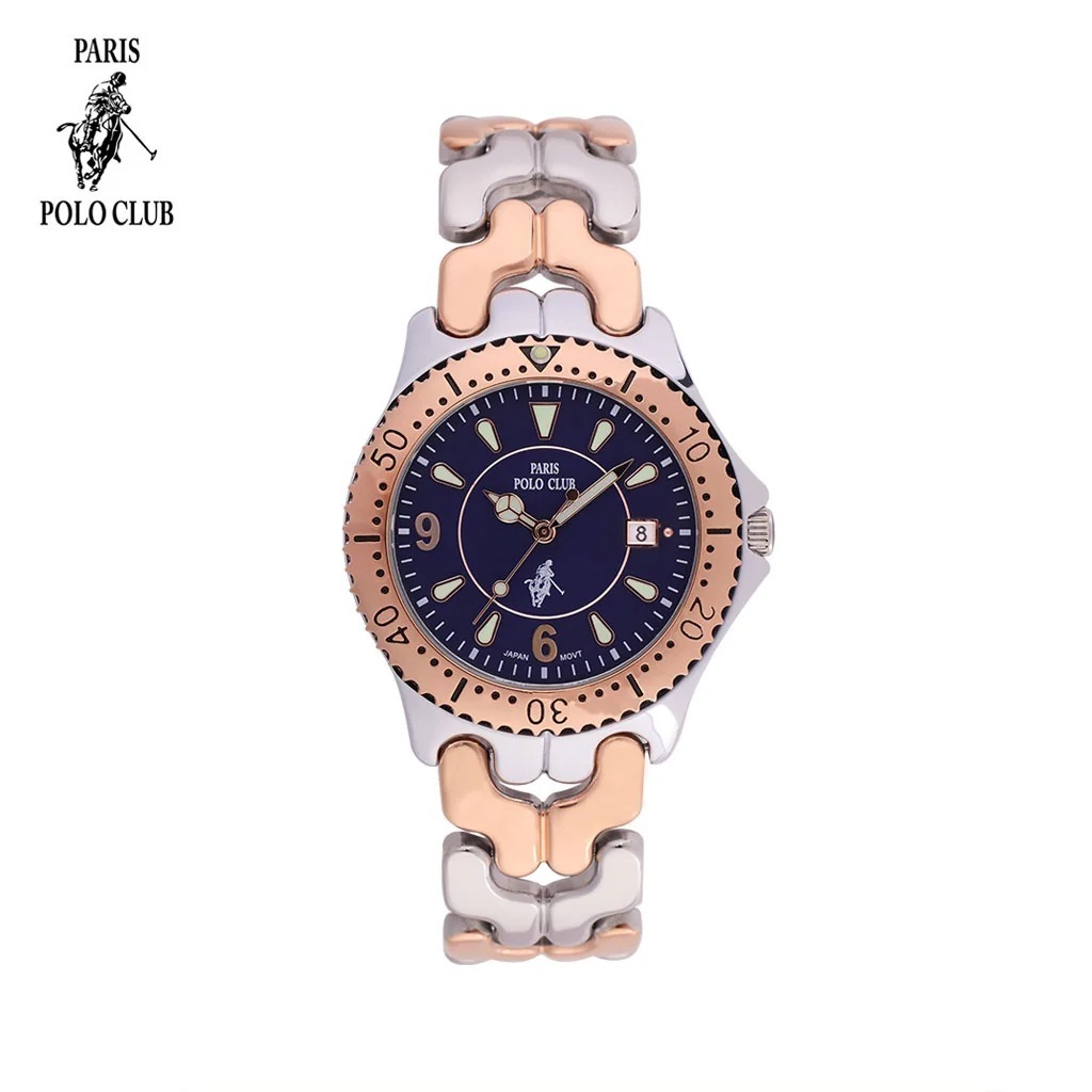 Paris Polo Club นาฬิกาข้อมือผู้หญิง สายสแตนเลส รุ่น PPC-DD05
