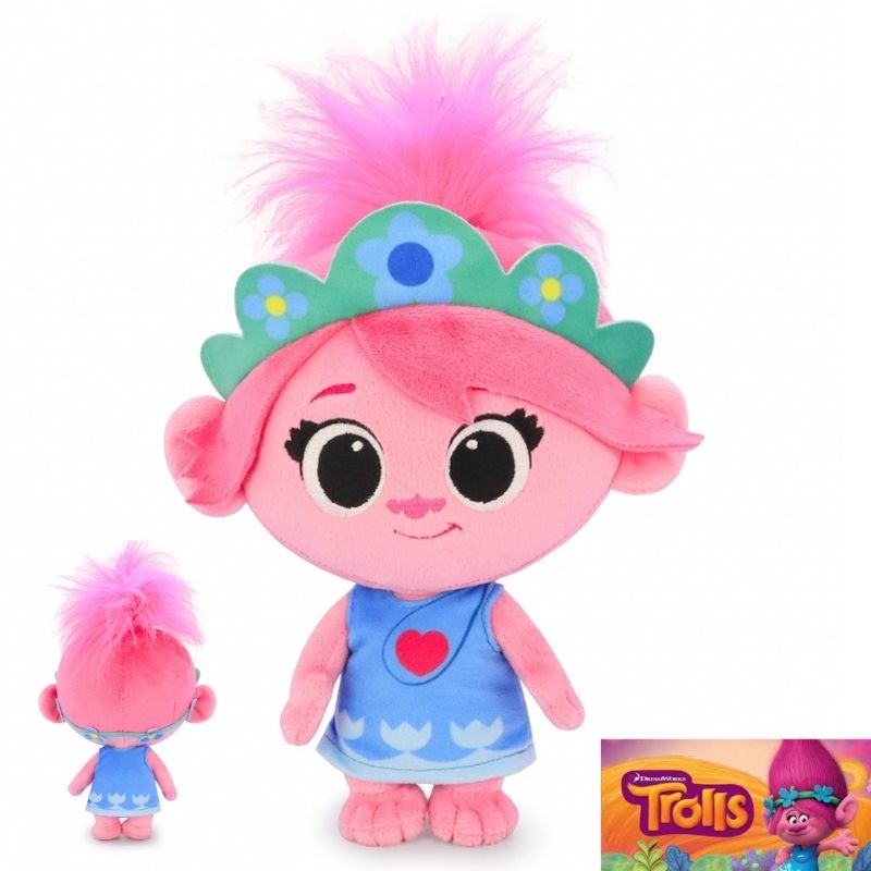 ตุ๊กตา Poppy ขนาด 9 นิ้ว ป๊อปปี้ ตัวละครหลักในภาพยนตร์เรื่อง Trolls 
