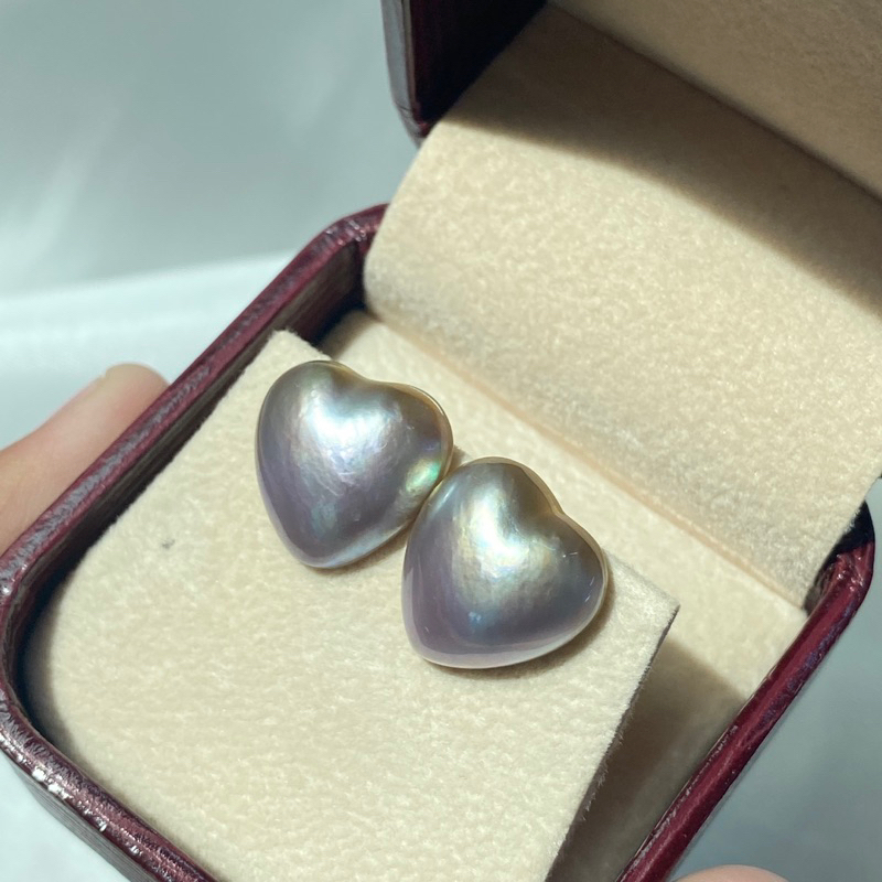 Krabi andaman pearl ต่างหูไข่มุกมาเบ้