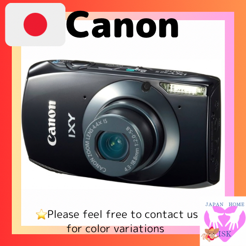 กล้องดิจิตอล Canon Ixy32  สีดํา Ixy32S (Bk) 12.1 ล้านพิกเซล Optical 4.4X ซูมแผงสัมผัสกว้าง 3.2 นิ้ว 