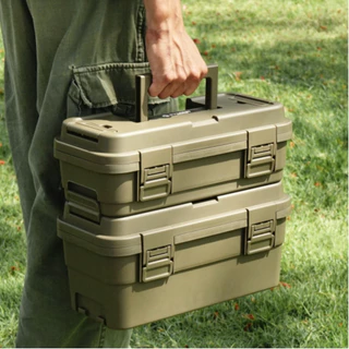 กล่องเก็บอุปกรณ์ กล่องเครื่องมือ Stacking Box ขนาด 4ลิตร, 6.5ลิตร, 15ลิตร พร้อมถาดเก็บของด้านใน
