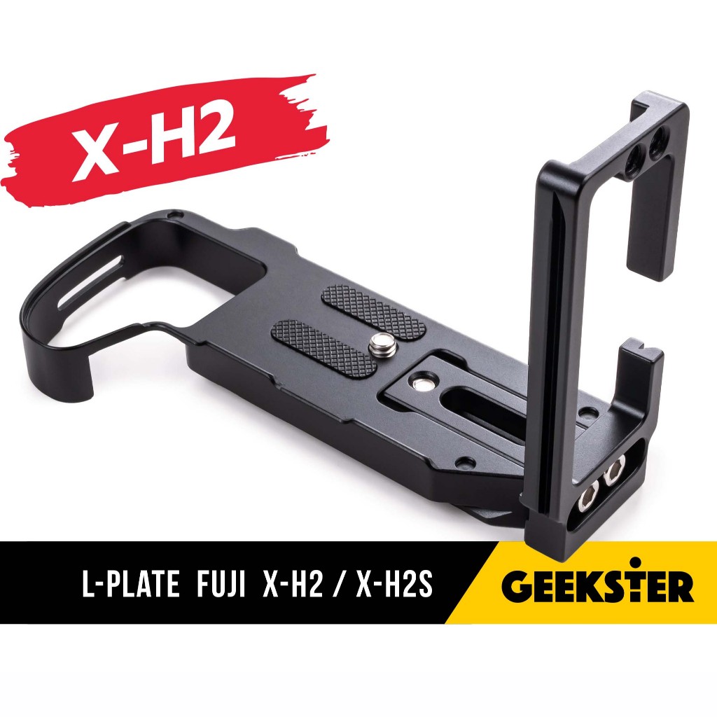 กริป FUJI XH2 / XH2S Grip L-Plate ปรับขยายด้านข้างได้ ( ฟูจิ X-H2 / X-H2S / XH 2 / lplate / LB-XH2 )