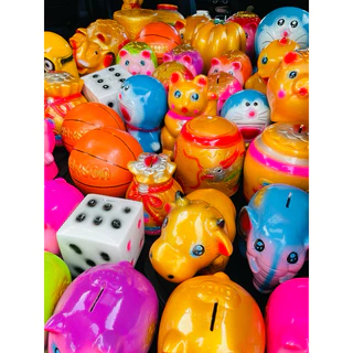 กระปุกออมสินน่ารักรวมไซต์M(แตกเสียหายเปลี่ยนชิ้นใหม่ฟรี)