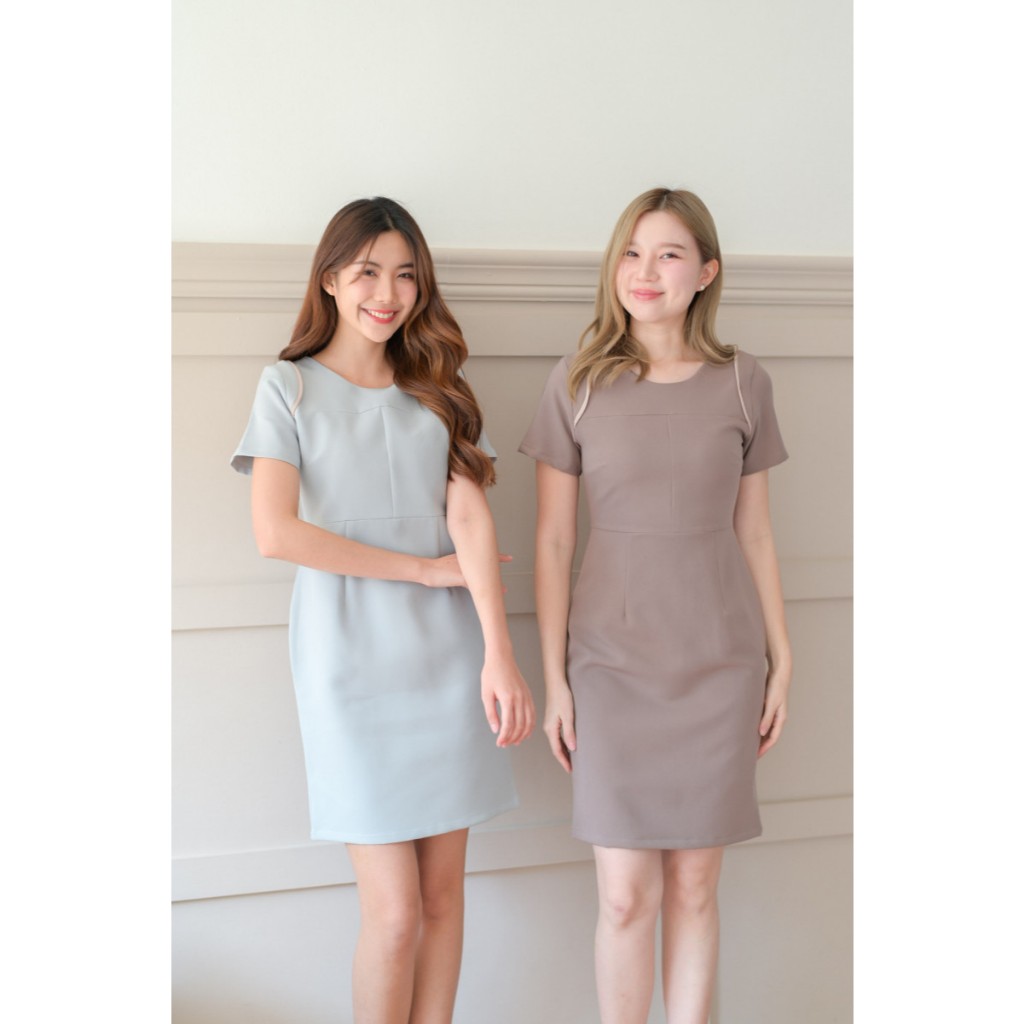 เดรสยาวสำหรับสาวตัวสูง170++ รุ่น Nora dress - CRAYONBRAND