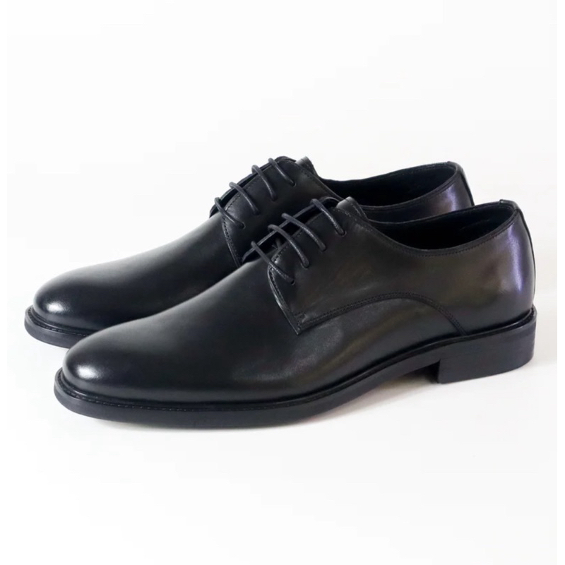 Edgar Leather Oxford Shoes Black