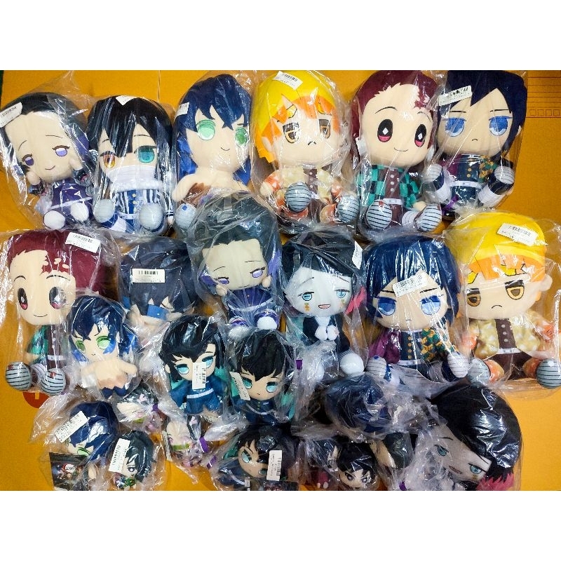 ตุ๊กตา ดาบพิฆาตอสูร Kimetsu no Yaiba ลิขสิทธิ์แท้ติดป้ายทุกตัว