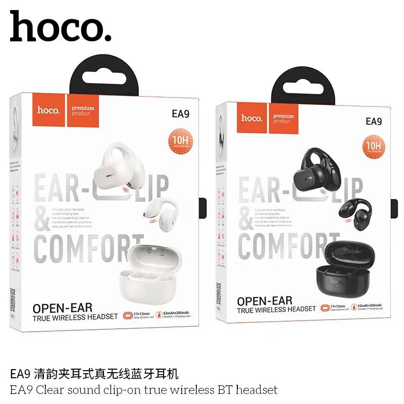 Hoco EA9 หูฟังบลูทูธไร้สายแบบหนีบหู คุยได้ยาวนานถึง10ชม แบตทนทาน ใหม่ล่าสุด แท้100%
