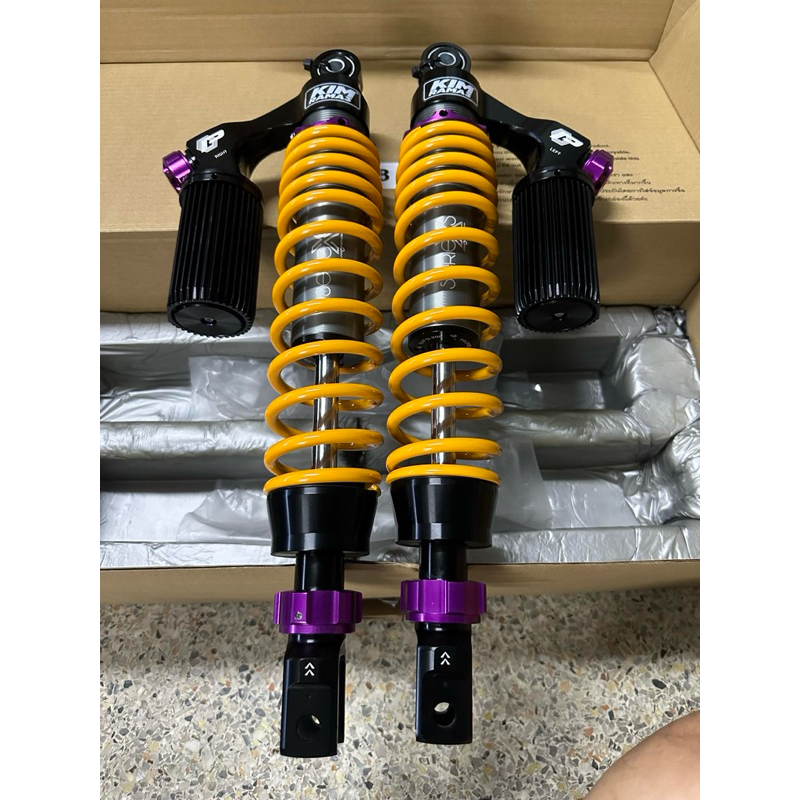 โช็คProfenderXseriesสีดำ {Forza}ทำสีสปริงพร้อมใส่ปรับแต่งเต็มชุด{แท้ %}