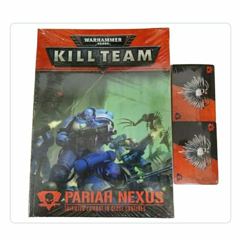 BOOK RULE and CARD from KILL TEAM PARIAH NEXUS box 40k WARHAMMER