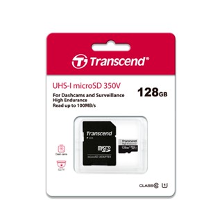 Transcend MicroSD Card 128GB :High Endurance : USD350V : รับ…