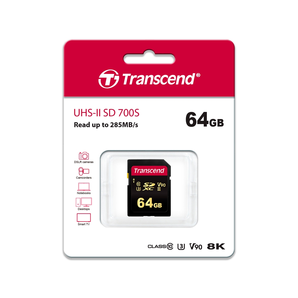 Transcend SDHC 700S 64GB :SD Card  รับประกัน 5 ปี-มีใบกำกับภาษี-TS64GSDC700S