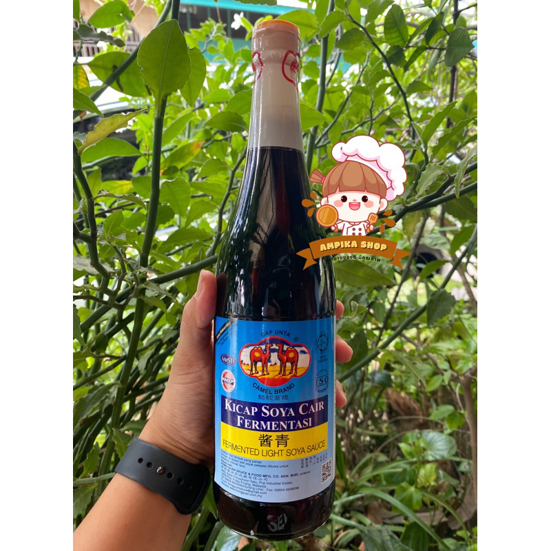 ซีอิ้วขาว ตราอูฐ (Camel Brand Light Soy Sauce700ml 骆驼商牌醬青) HALAL Product of malaysia