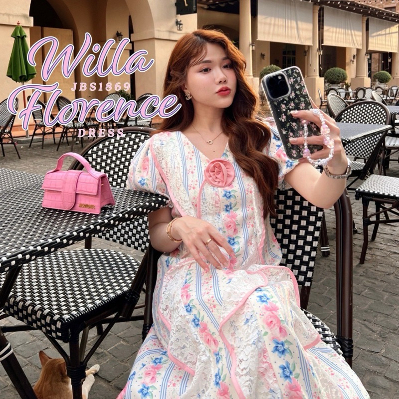 เดรส Joop studio Willa Florence dress size XS อกได้ถึง 34 new ใหม่ ป้ายห้อย ไม่มีตำหนิ