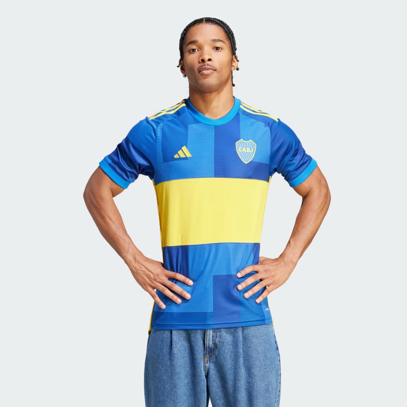 เสื้อฟุตบอล ADIDAS BOCA JUNIORS 23/24 HOME JERSEY REPLCA Men's [ ลิขสิทธิ์แท้ ป้ายไทย ] [รหัส HT3691