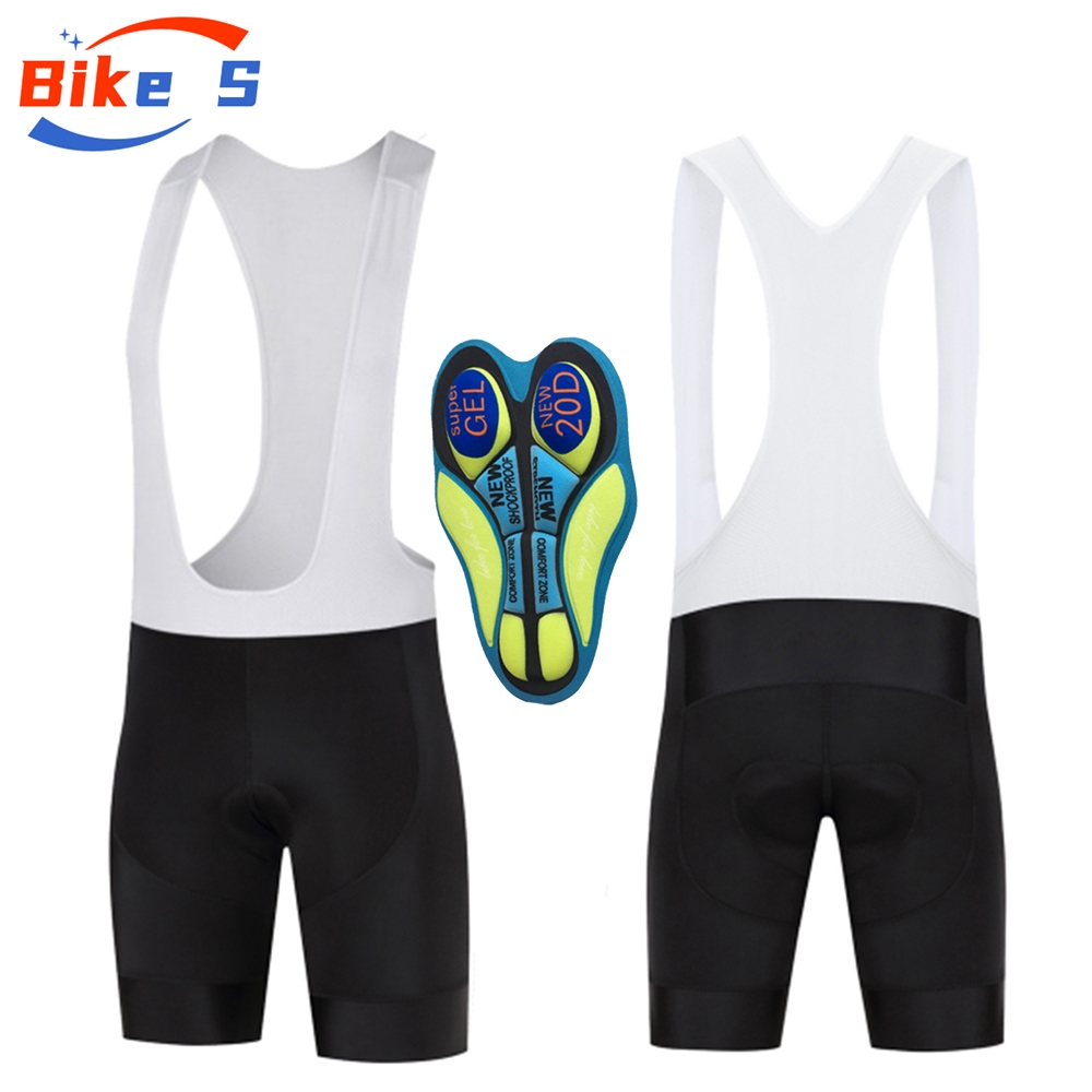 Ready Stock สไตล์ใหม่ Pro Team กางเกงขาสั้นสำหรับผู้ชาย Anti Slip Gel Riding Bib กางเกงขาสั้นขี่จักรยานเสือภูเขา