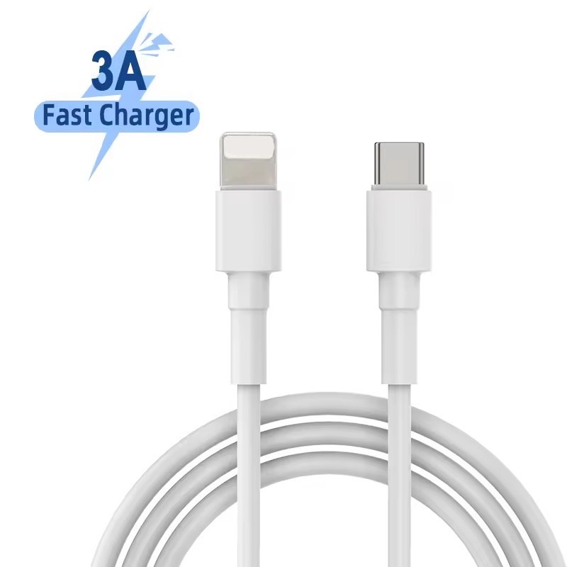 สายชาร์จ PD1M ชุดชาร์จเร็วสำหรับมือถือทุกรุ่น  สายชาร์จมือถือ fast charging สินค้าพร้อมส่งในไทย *ไม่มีกล่อง*