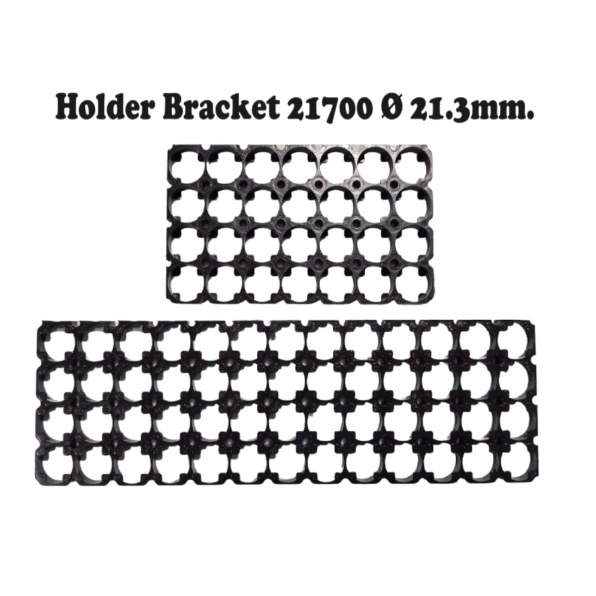 Holder Bracket ตัวยึดแบตเตอรี่ Li-ion 21700 Ø 21.3mm.ราคาต่อ 1 ชิ้น