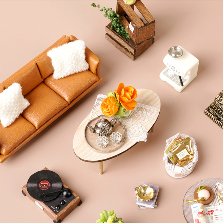 🌲 พร้อมส่ง EN.ver 🍃 Funtory บ้านตุ๊กตา DIY Forest Tea Shop ของเล่น ของขวัญ CUTE ROOM LV-001 - รูปที่ 5