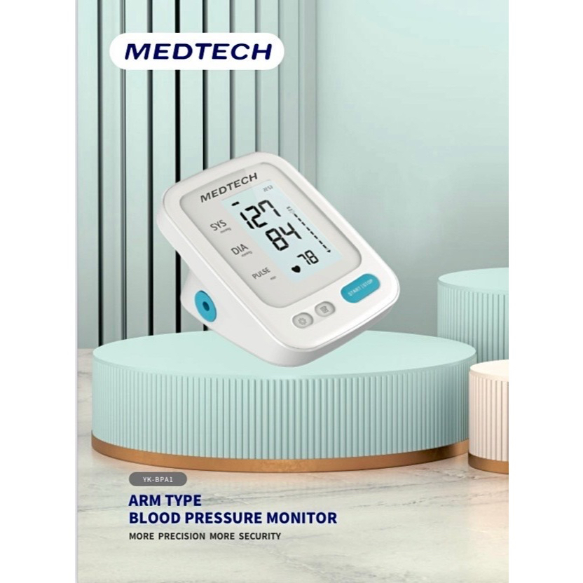 [สินค้าพร้อมส่ง] เครื่องวัดความดัน Medtech รุ่นYK-BPA1 มาตราฐานทางการเเพทย์รับประกัน 5 ปี