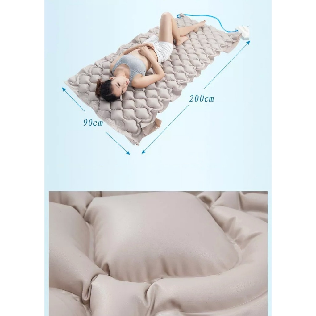 Bingo Health ที่นอนลม แบบ รังผึ้ง เพื่อสุขภาพ ป้องกัน แผลกดทับ สำหรับผู้ป่วย นอนติดเตียง air bed car