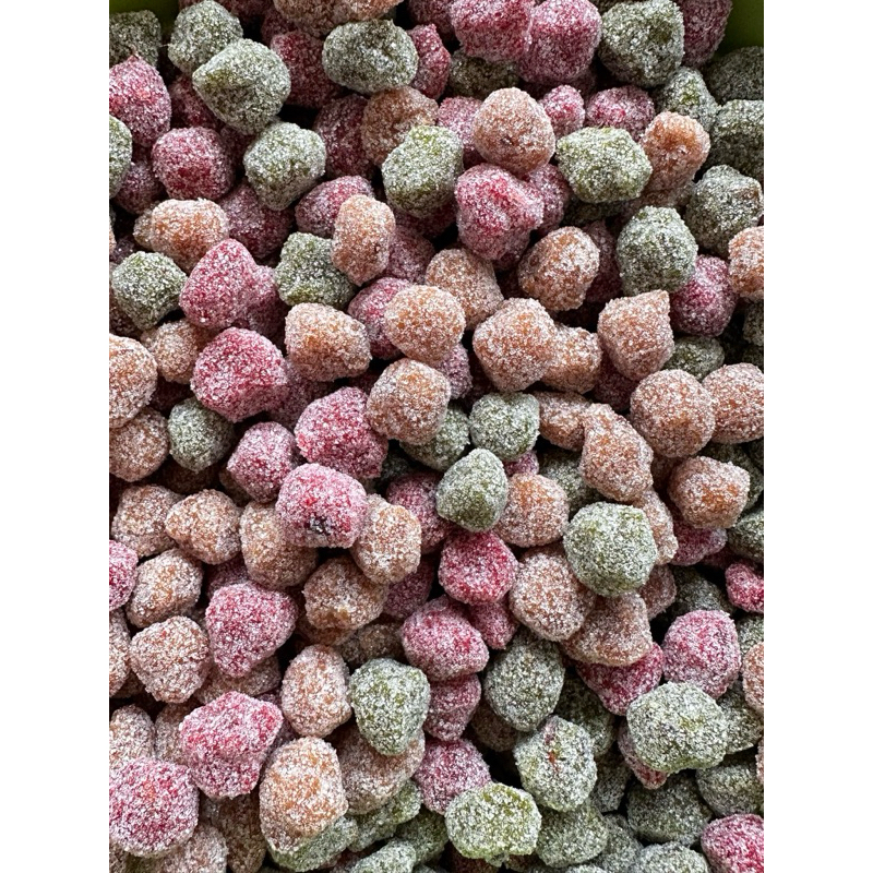 มะขามกระเจี๊ยบมะดันแก้ว3รส1ถุงรวม3อย่างอร่อยหวานอมเปรี้ยว