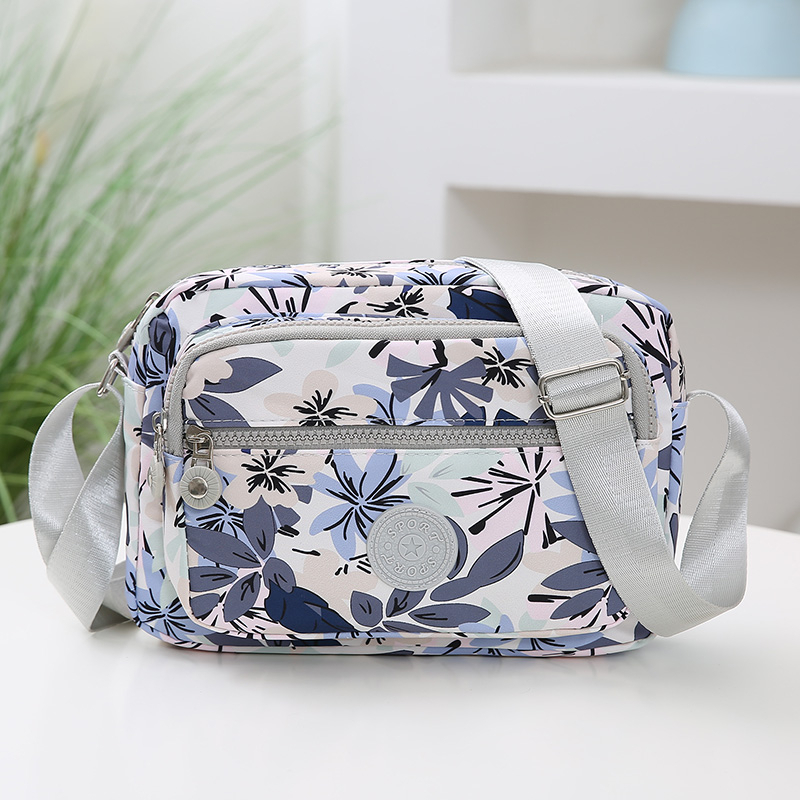 SH-store มีซิป 5 อัน ระเป๋าสะพายข้างสําหรับผู้หญิง จุของได้เยอะ สไตล์เกาหลี