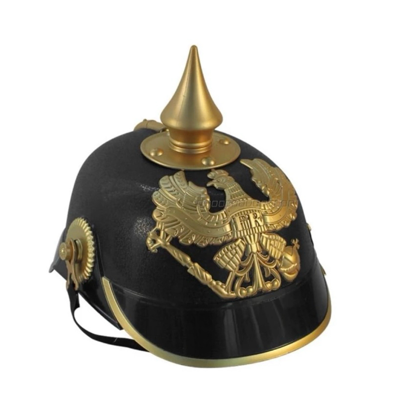 (พร้อมส่งจากไทย) หมวกทหารเยอรมัน สvคsามโลกครั้งที่1 Pickelhaube หมวกเยอsมัน ของสะสม แฟนซี คอสเพลย์