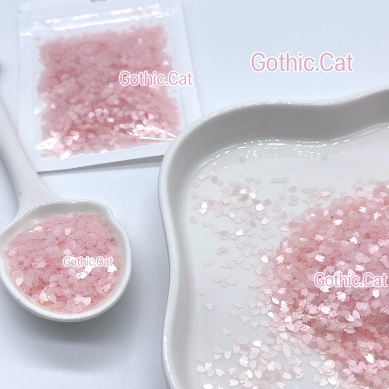 พร้อมส่ง🇹🇭 เลื่อมกลิตเตอร์ ธีมดอกไม้ สำหรับทำเล็บ ตกแต่งสไลม์และงานDIY