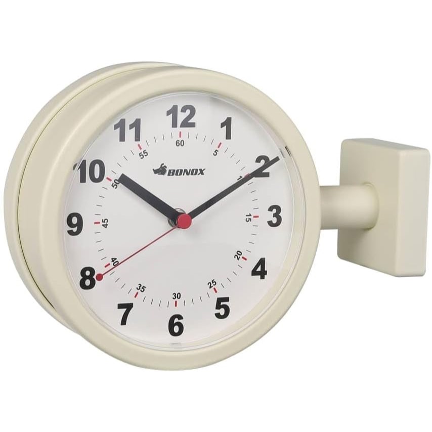 ***สิ้นค้าพร้อมส่ง*** 👍❤️Dulton S624-659BK Wall Clock Double Face Rectangular  (ของใหม่)  🇯🇵🎌💯