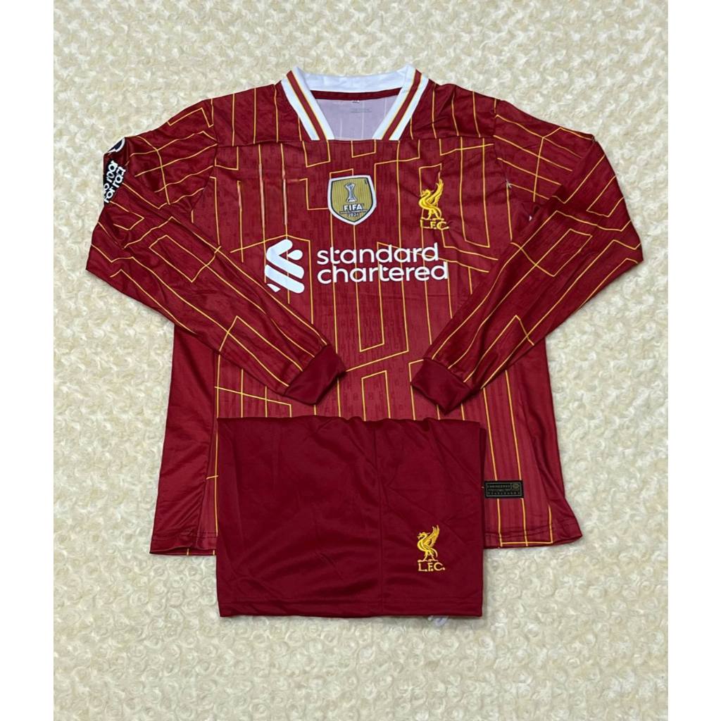 เสื้อกีฬา ชุดบอลแขนยาว LI.P ซีซั่นใหม่2024/25 ชุดฟุตบอลผู้ใหญ่ เสื้อบอลและกางเกงบอล ใหม่ล่าสุด