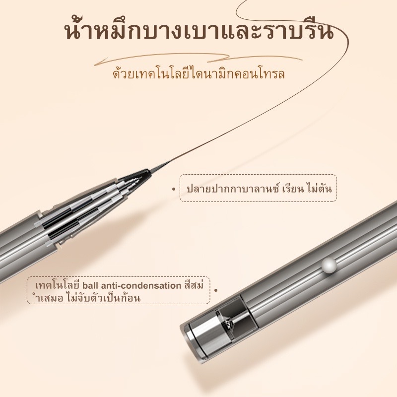JUDYDOLL ไอไลเนอร์น้ำสลิม อัลตร้าไฟน์ สกินนี่ กันน้ำ รูปที่ 2