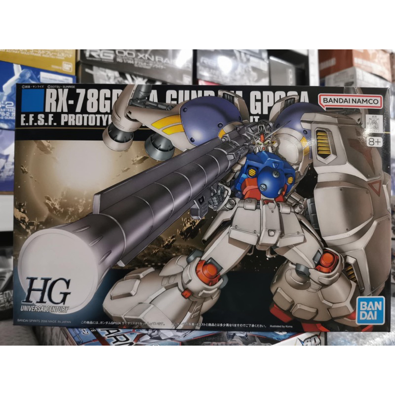 (พร้อมส่ง) HG1/144 RX-78GP02A GUNDAM GP02A