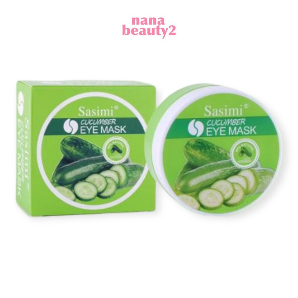 7017 คิวคัมเบอร์ อาย มาส์ก ซาซิมิ ที่มาส์กให้ตา บำรุงใต้ตา Sasimi Cucumber Eye Mask