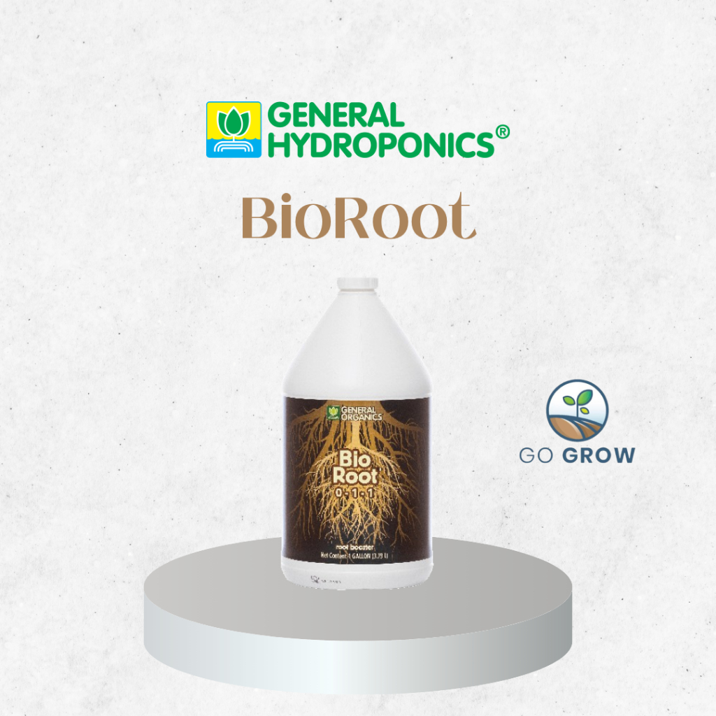 [ขวดแท้] General Hydroponics BioRoot 1L ,4L ปุ๋ยเร่งราก ปุ๋ยออแกนิค เร่งรากแข็งแรงในระยะแรก