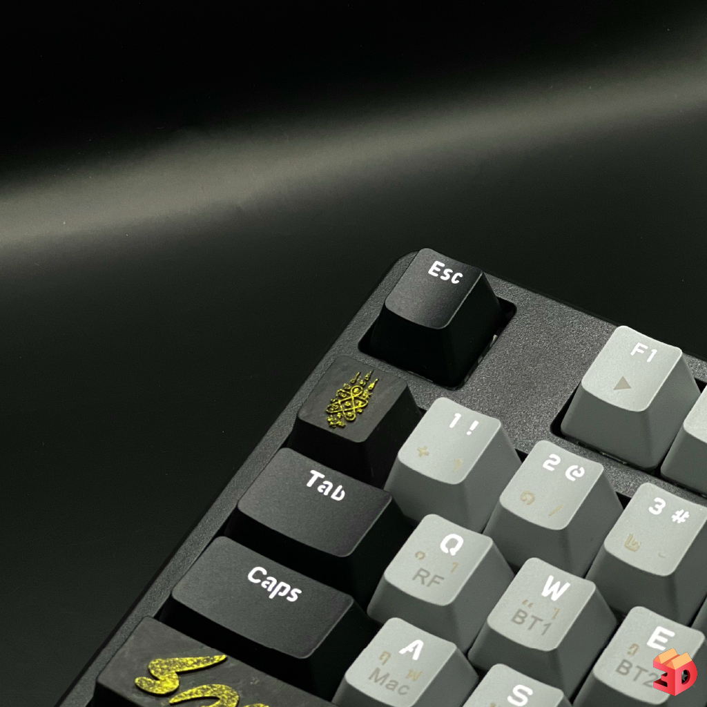 คีย์แคปยันต์พระเจ้า 5 ปรางค์ พร้อมส่ง Keycap ปุ่มกดคีย์บอร์ดยันต์พระเจ้า 5 ปรางค์ ค้าขายดี