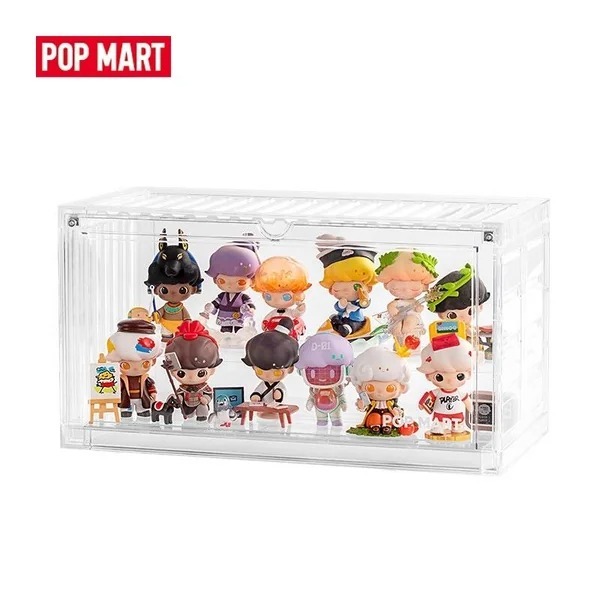 ***พร้อมส่งจากไทย***POP MART Display Box Transparent Assembled Container (not included Blind Box）ตู้โชว์โมเดล ไม่มีไฟ
